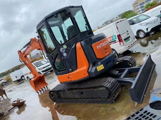 High Working Efficiency HITACHI ZX55USR Mini Excavator 5.5ton Operating Weight Used