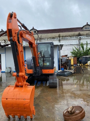 High Working Efficiency HITACHI ZX55USR Mini Excavator 5.5ton Operating Weight Used