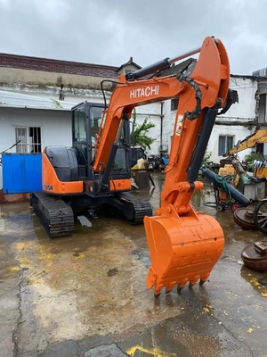 High Working Efficiency HITACHI ZX55USR Mini Excavator 5.5ton Operating Weight Used