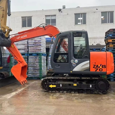 Second Hand Hitachi ZX70 Hydraulic Crawler Excavator with 0.28m3 Bucket Capacity