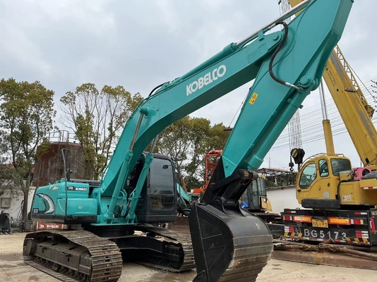 Construction Machine Kobelco SK210 Mini Excavator with Hydraulic Cylinder