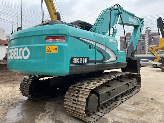 Construction Machine Kobelco SK210 Mini Excavator with Hydraulic Cylinder