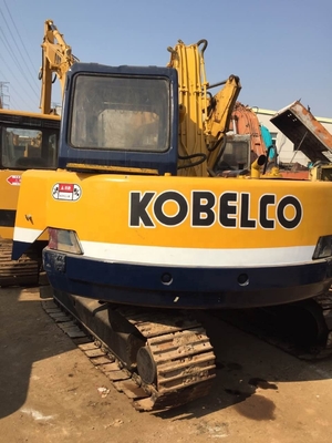 Original Color Used KOBELCO SK03 Excavator Digger with Low Working Hours in Shanghai