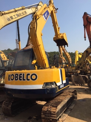 Original Color Used KOBELCO SK03 Excavator Digger with Low Working Hours in Shanghai