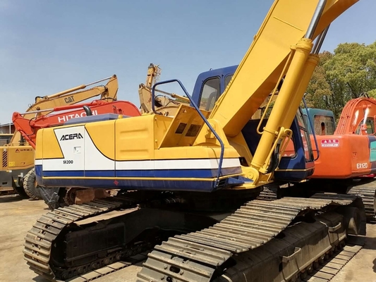 Good Condition Kobelco SK200 Secondhand Crawler Excavator with 1.2M³ Bucket Capacity