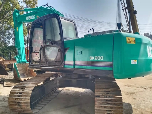 Used Kobelco SK200-6 Crawler Excavator with 66KW Power in Good Condition
