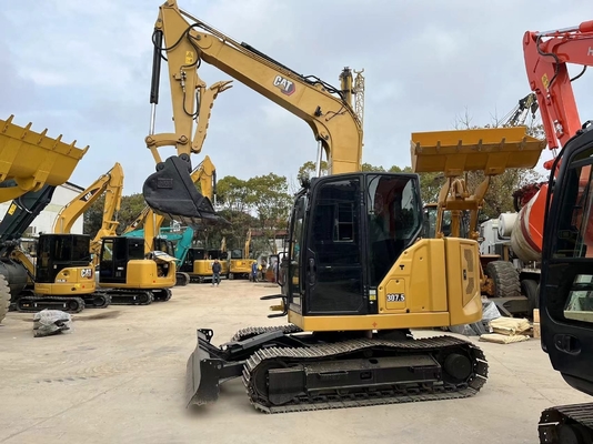 CAT 307.5 Secondhand Mini Excavator in Japan 7500 KG Machine Weight
