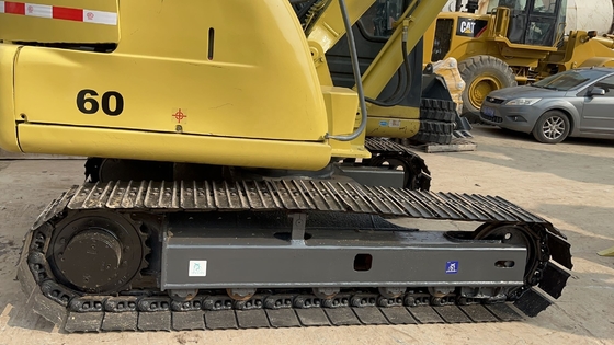 Japan 6ton Crawler KOMATSU PC60 Excavator Secondhand Earth-moving Machine Mini Digger