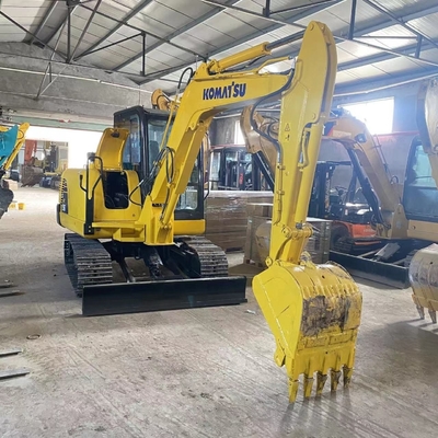 Mini Digger 5.6TON Used KOMATSU PC56 Crawler Excavator in Japan with Low Fuel Consumption
