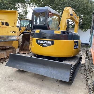 Used Komatsu PC78 Excavator 7ton 8ton Crawler Digger Equipment in Excellent Condition