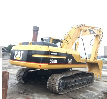 116KW Japan Original CAT 330B Excavator Secondhand Construction Machinery Crawler Digger