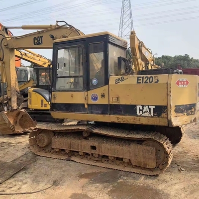 Low Working Hours CAT E120B Crawler Excavator Used Good Condition Digger on Stock