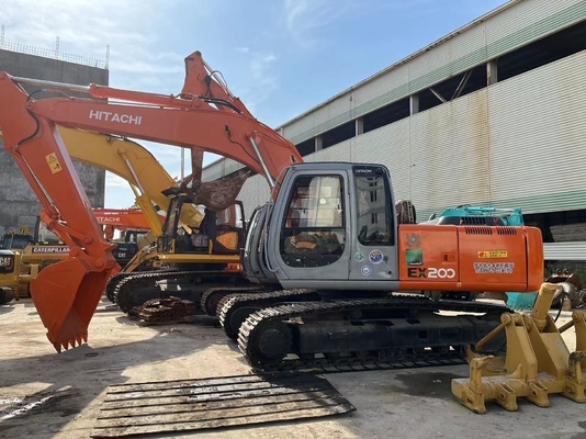 Used HITACHI EX200 Zaxis 120-6 Excavator with ISUZU Engine and Vickers Hydraulic Valve