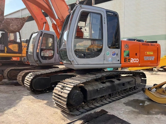 Used HITACHI EX200 Zaxis 120-6 Excavator with ISUZU Engine and Vickers Hydraulic Valve