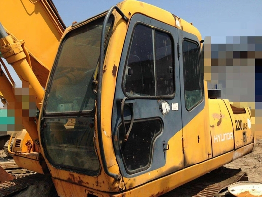 Korea Original 22Ton Hyundai 220LC-5 Secondhand Crawler Digger with Good Performance