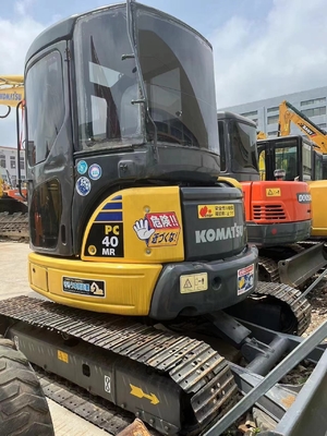 Komatsu PC40 Excavator Secondhand 4ton Crawler Chain Digger with Good Performance