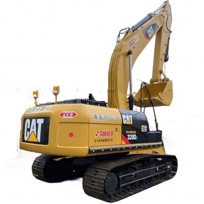 Original Japanese Engine Caterpillar 320D2 Used Digger with Changjiang Hydraulic Pump