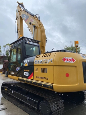 Original Japanese Engine Caterpillar 320D2 Used Digger with Changjiang Hydraulic Pump