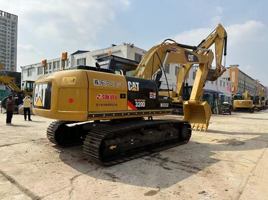 Used Japan Original Paint Caterpillar 320D Mini Small Excavator in Excellent Condition