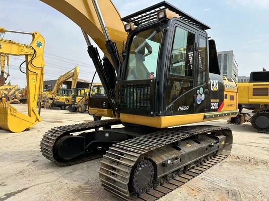 Used Japan Original Paint Caterpillar 320D Mini Small Excavator in Excellent Condition
