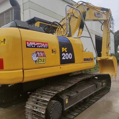 Original Secondhand Komatsu PC200 Excavator Good Condition with 0-2000 Working Hours