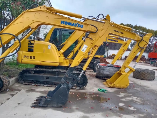 Good Condition 6TON Mini Digger Crawler Excavator Komatsu PC60 PC35MR PC55MR PC56 PC30