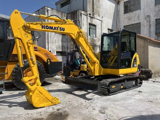 Used Excavator Komatsu PC56 PC60 PC35MR PC55MR Crawler Mini Digger in Good Condition