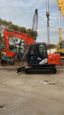Used Original Japan Hitachi zx70 Crawler Excavator with EPA Engine and Crawler Design