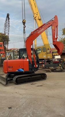 Used Original Japan Hitachi zx70 Crawler Excavator with EPA Engine and Crawler Design