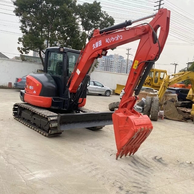 Low Working Hours 6ton KUBOTA KX165-5 excavator Original of Japan hydraulic mini digger