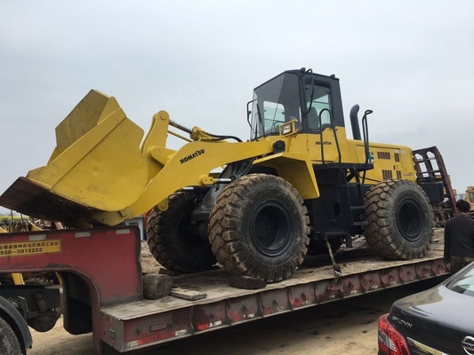 Used Komatsu 20ton Wheel Loader WA320 with Original Engine and Liyuan Hydraulic Pump