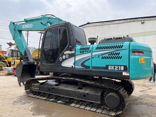 Used Digger Kobelco SK210LC with Original Paint and Liyuan Hydraulic Pump from Japan