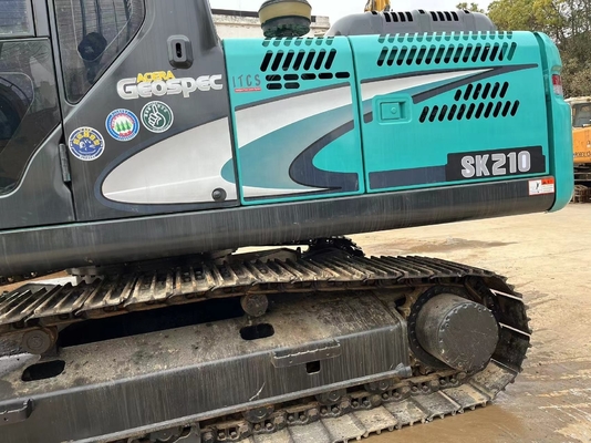 Used Digger Kobelco SK210LC with Original Paint and Liyuan Hydraulic Pump from Japan