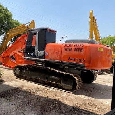 Original Japan 35T Mini Digger Hitachi zx350 Crawler Mini Excavator with EPA Engine