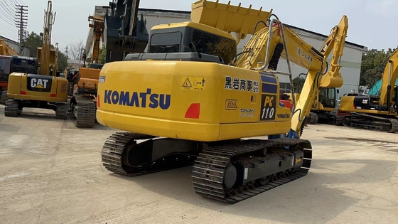 Used Komatsu PC110-7 Excavator Affordable and Durable Construction Equipment