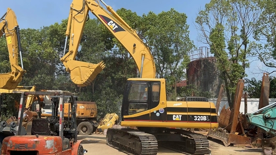 Original Digger 20 ton CAT 320BL Used Excavator With 112kW Power and EPA/CE Certified