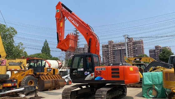 Used Hitachi ZX200-3G Crawler Excavator with 112kW Power and 0-2000 Working Hours