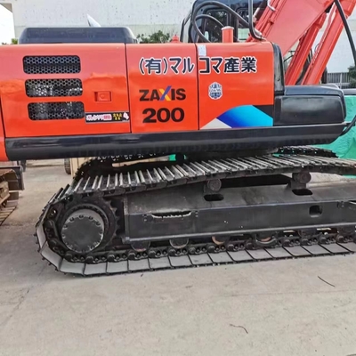 Used Hitachi ZX200-3G Crawler Excavator with 112kW Power and 0-2000 Working Hours