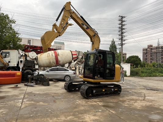 Good Condition Used Caterpillar Excavator CAT 307E2 Wheel Excavator with Japan Engine