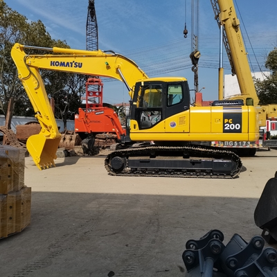 Trade Komatsu PC200 Excavator 20Ton Crawler Used Excavator with Original Japan Engine