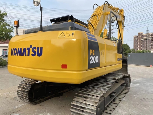 Original KOMATSU PC200-8 Second Hand 20 Ton Crawler Excavator with Low Working Hours