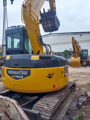 Hydraulic Valve Other Second Hand Digger PC78US 7 Ton Excavator in Good Condition