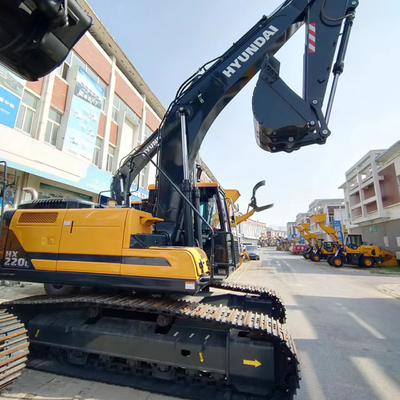 Used Hyundai HX220L Excavator 22 Ton Crawler Machine in Excellent Condition