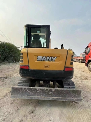 5Ton Crawler Excavator Used Sany SY55 Original Paint Hydraulic Medium-size Excavator