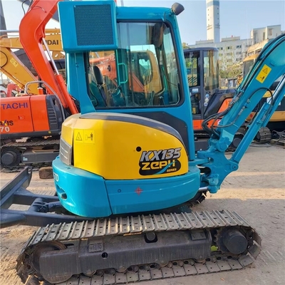 Used Kubota KX135 Excavator with 0.11m3 Bucket Capacity and Other Hydraulic Cylinder