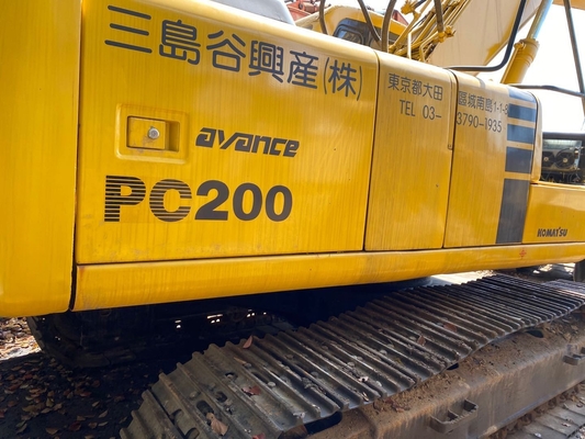 Year 2021 Used Komatsu PC200 Excavator 20TON Crawler Excavator with Original Paint