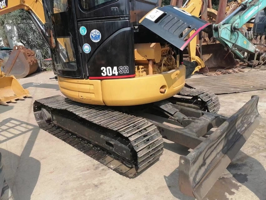 Hydraulic Crawler Excavator Used Cat 304SR Excavator Moving Type