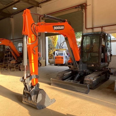 2022 Doosan DX55-9C Second Hand Hydraulic Crawler Digger with Original Hydraulic Valve