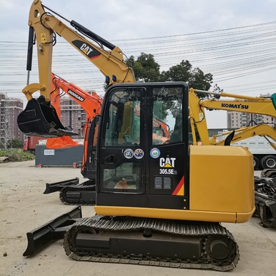 Good Condition CAT 305.5E2 Second-hand Excavator with 47kw Power and Low Working Hours