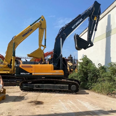 Used Hyundai 305lc-9t Excavator with Liyuan Hydraulic Pump and HINO Engine